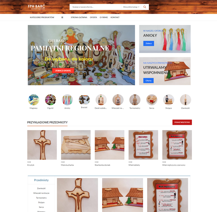 Pamiątki dla turystów z całego świata